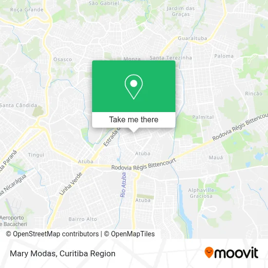 Mary Modas map