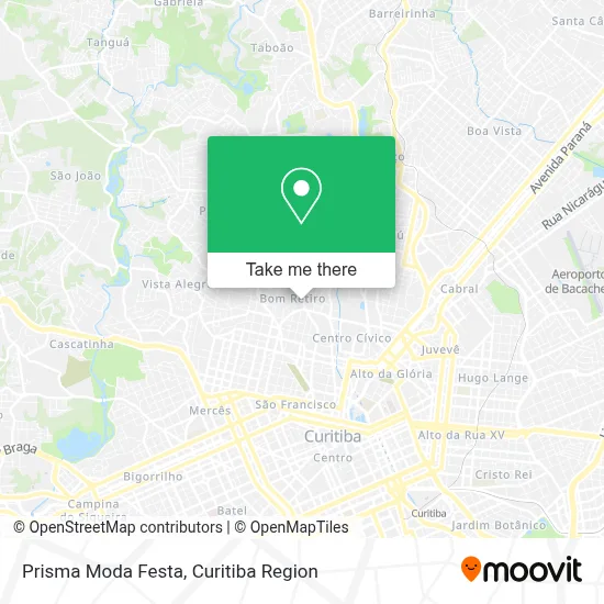 Prisma Moda Festa map