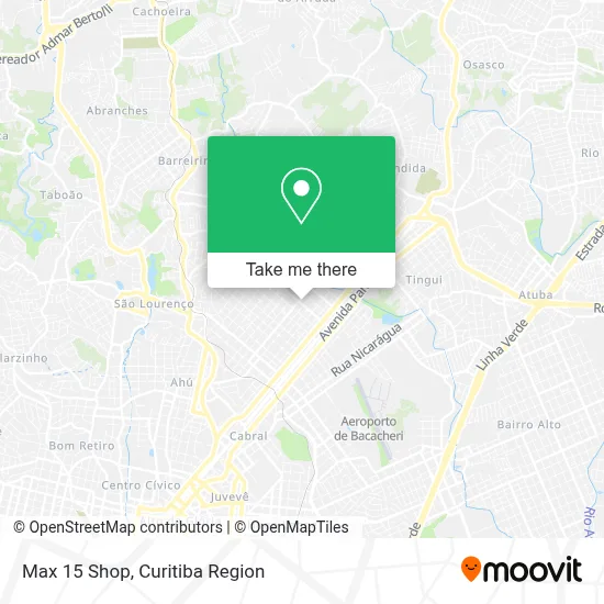Max 15 Shop map