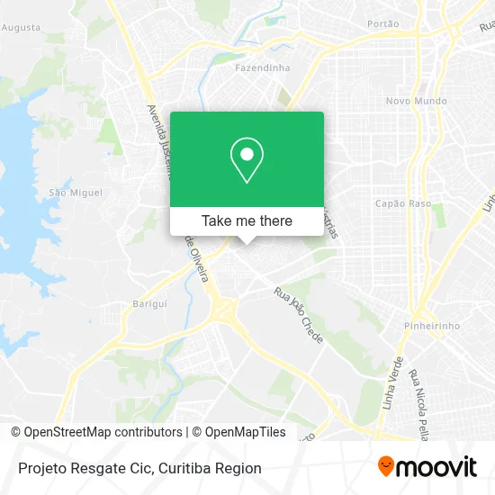 Projeto Resgate Cic map