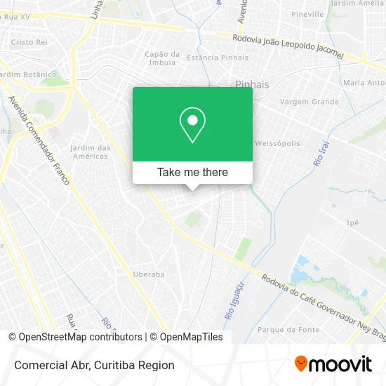 Comercial Abr map