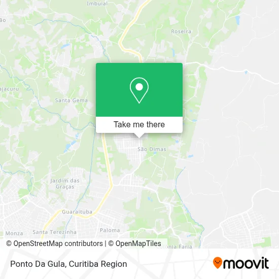 Ponto Da Gula map