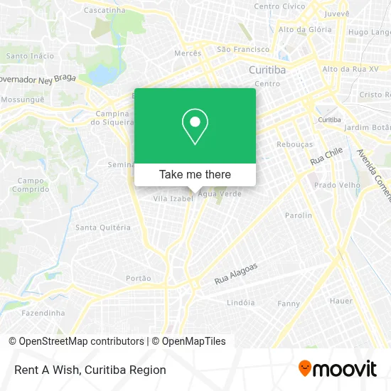 Rent A Wish map