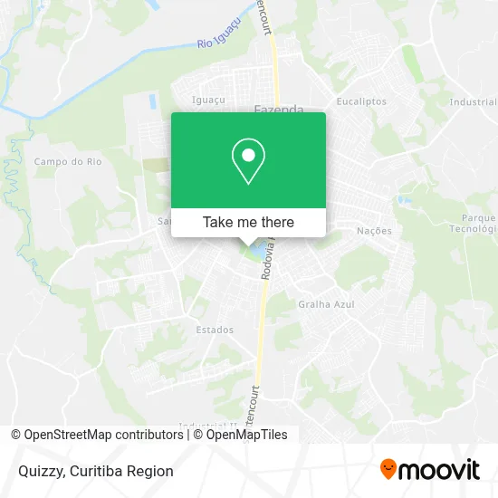Quizzy map