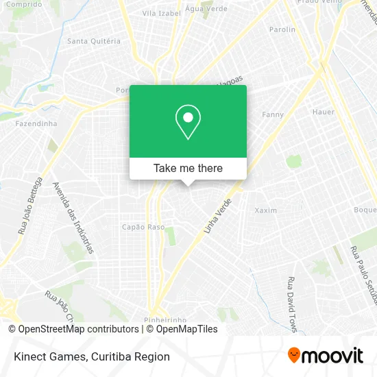 Kinect Games map