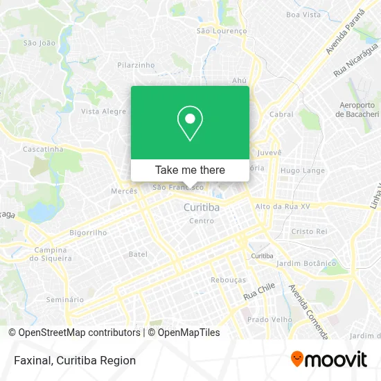 Faxinal map