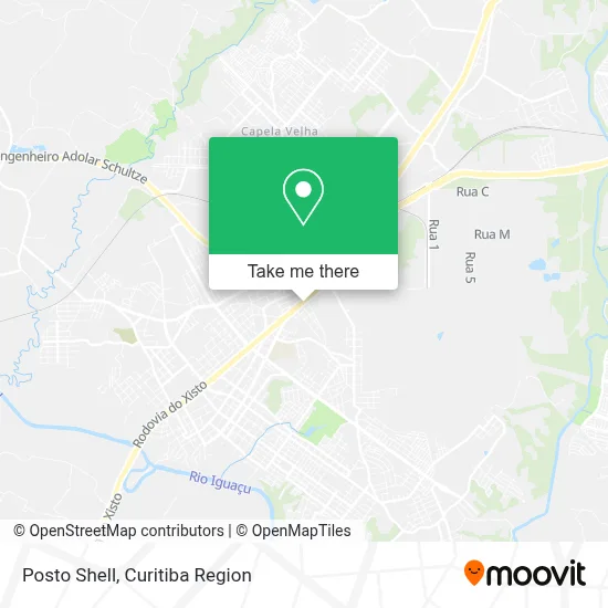 Posto Shell map