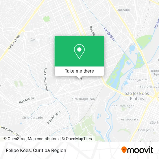 Felipe Kees map