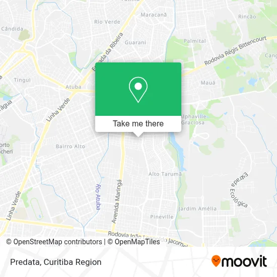 Predata map