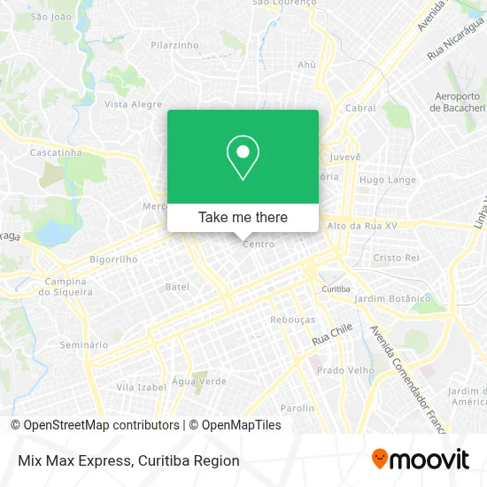 Mix Max Express map
