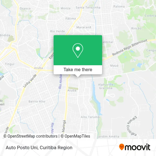 Auto Posto Uni map