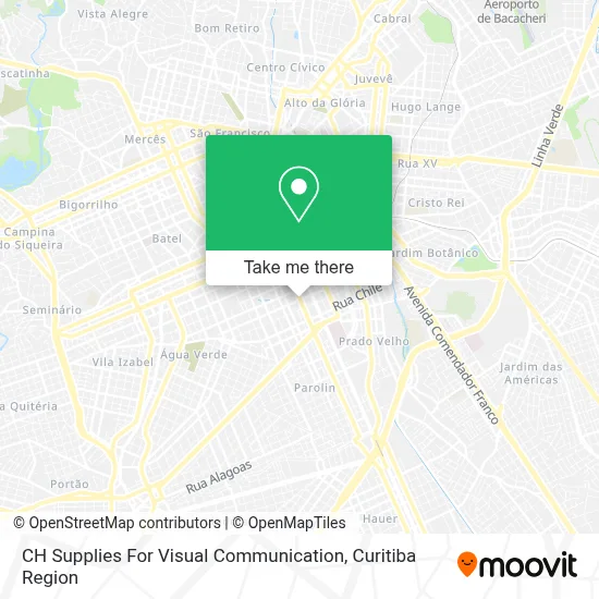 CH Supplies For Visual Communication map