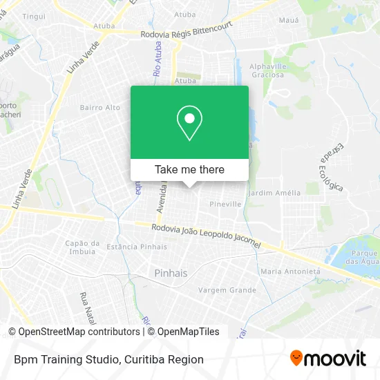 Bpm Training Studio map