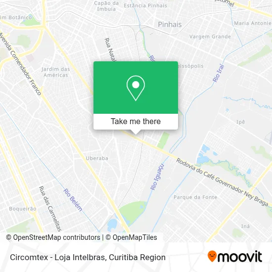 Circomtex - Loja Intelbras map