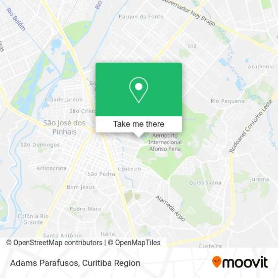 Adams Parafusos map