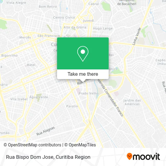 Rua Bispo Dom Jose map
