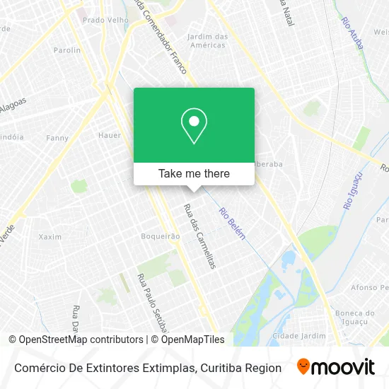 Comércio De Extintores Extimplas map