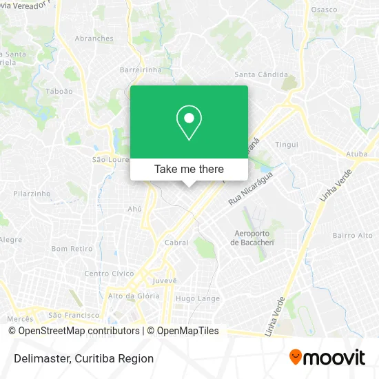 Delimaster map