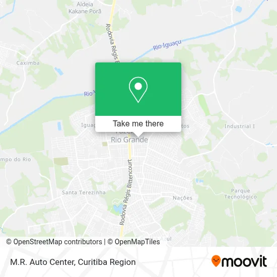 M.R. Auto Center map