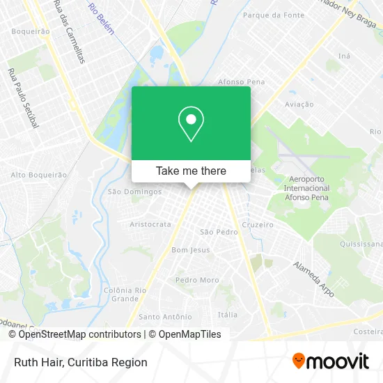 Ruth Hair map