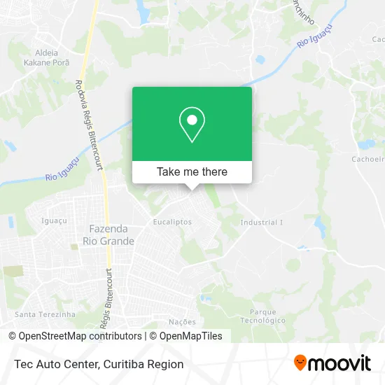 Tec Auto Center map