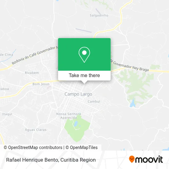Rafael Henrique Bento map