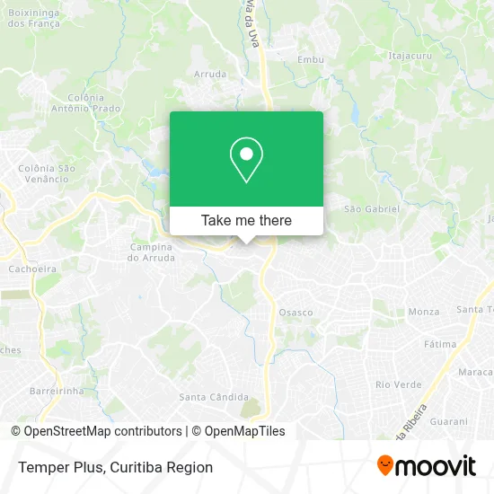 Temper Plus map