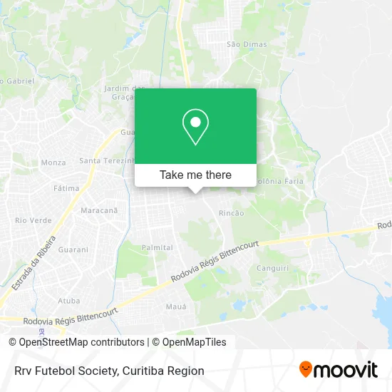 Rrv Futebol Society map