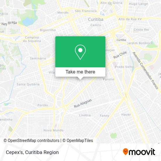 Cepex's map