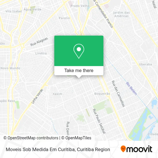 Moveis Sob Medida Em Curitiba map