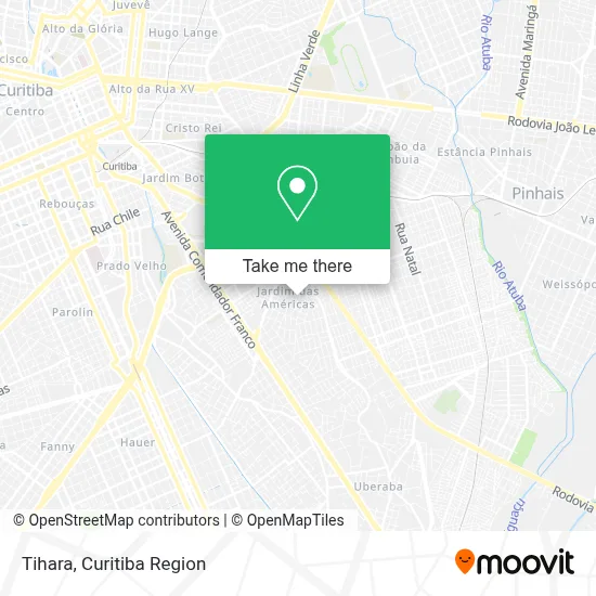 Tihara map