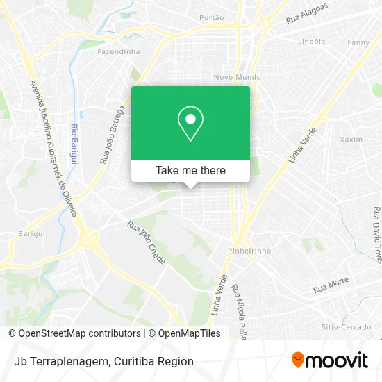 Jb Terraplenagem map
