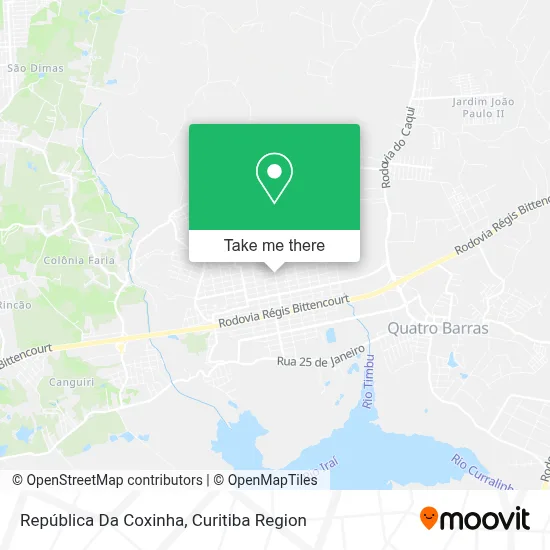 República Da Coxinha map