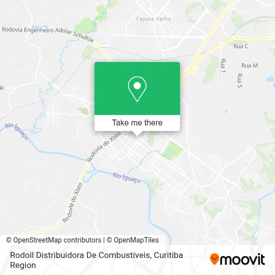 Rodoil Distribuidora De Combustíveis map