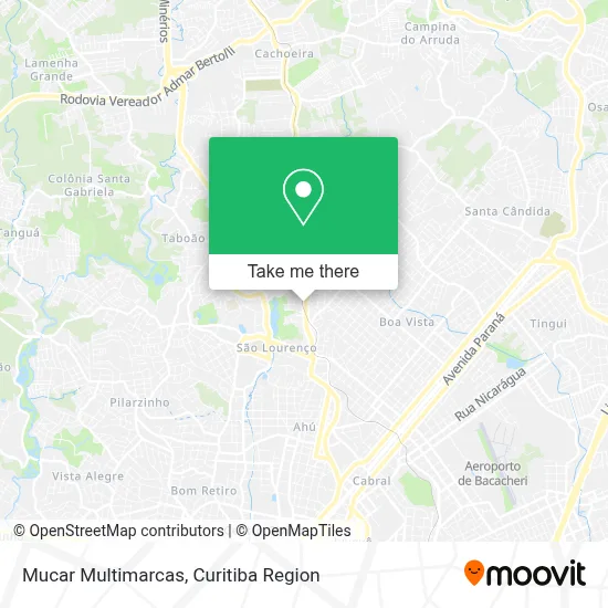 Mucar Multimarcas map