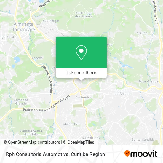 Rph Consultoria Automotiva map