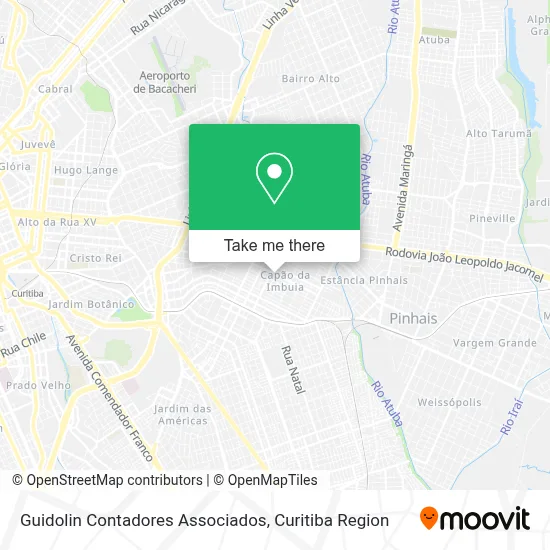 Guidolin Contadores Associados map