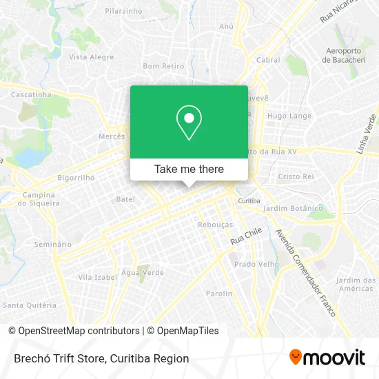 Brechó Trift Store map