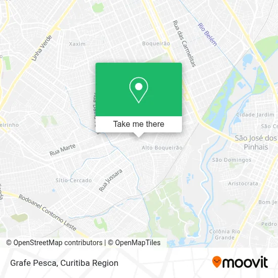 Grafe Pesca map