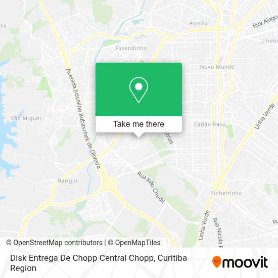 Disk Entrega De Chopp Central Chopp map