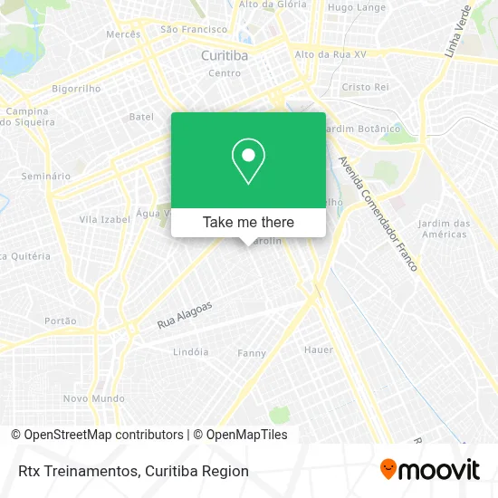 Rtx Treinamentos map
