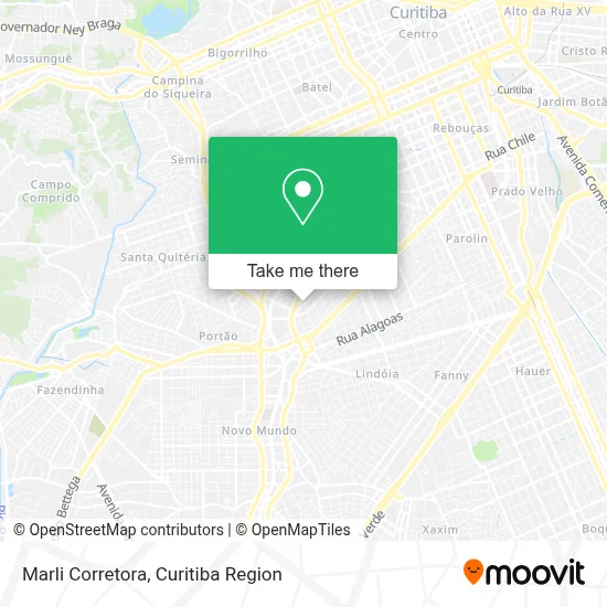 Marli Corretora map