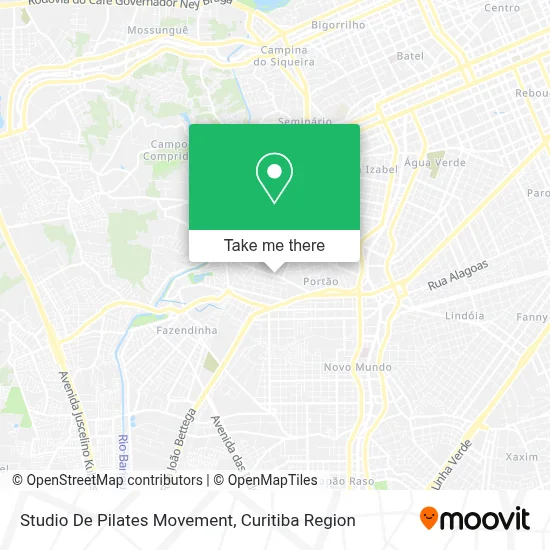 Studio De Pilates Movement map
