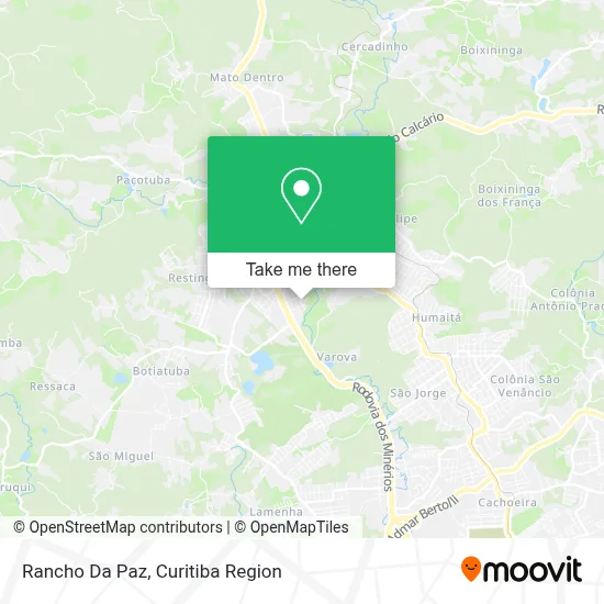Rancho Da Paz map