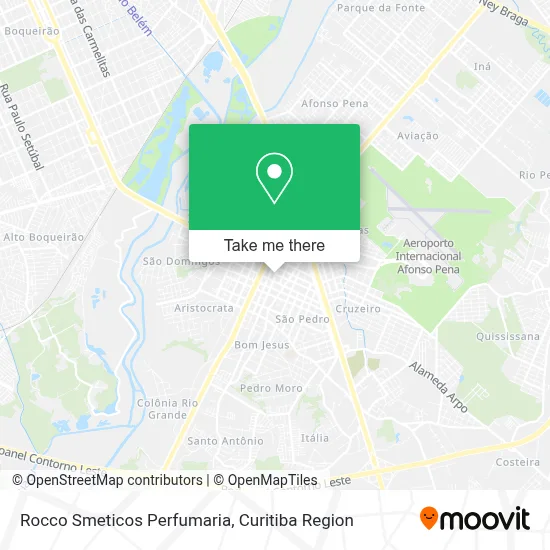 Rocco Smeticos Perfumaria map