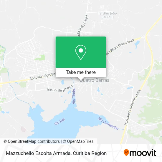 Mazzuchello Escolta Armada map
