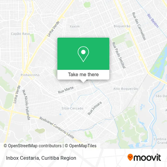 Inbox Cestaria map