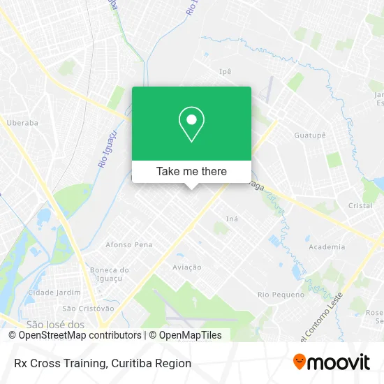 Rx Cross Training map