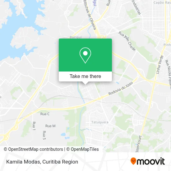 Kamila Modas map