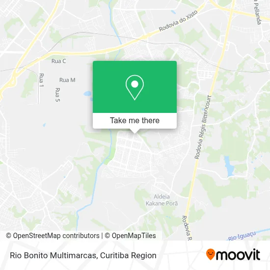 Rio Bonito Multimarcas map